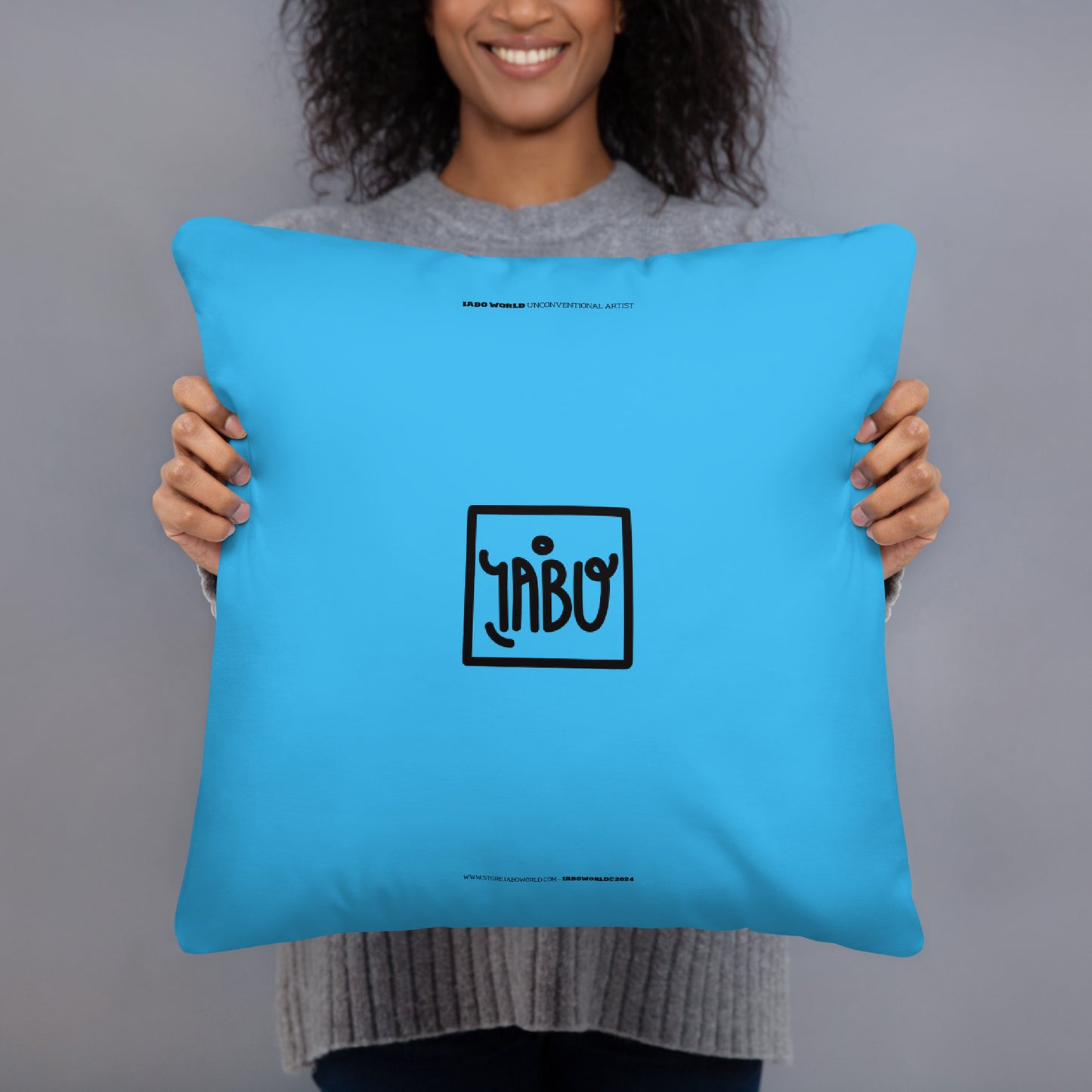 "The dictatorship of social media - Twhitler portrait - pillow