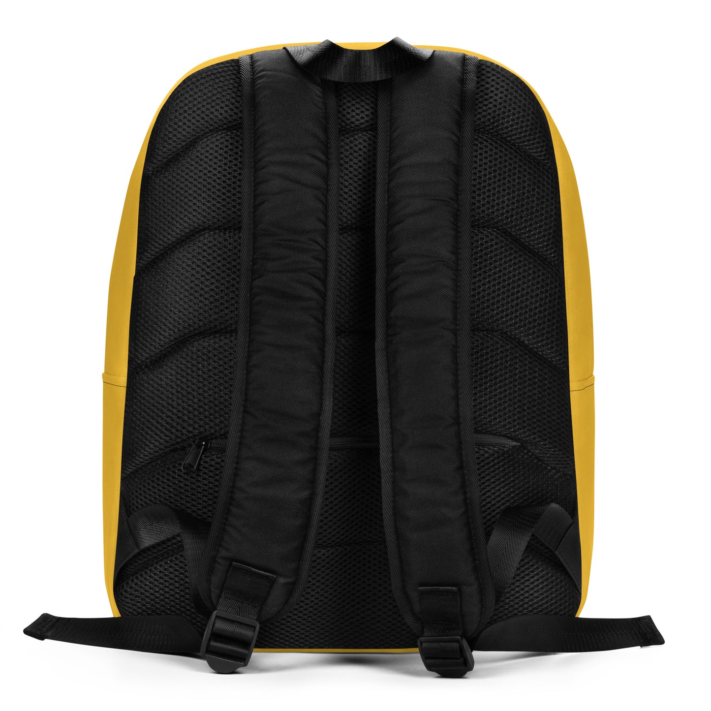 "Nous sommes tous des super-héros" (Homer Simpson, Batman & Robin, Hulk, Captain America, Flash, Superman) yellow version Rucksack Backpack