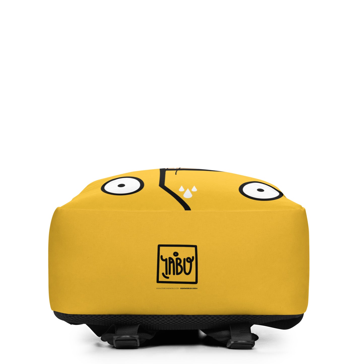 "Brillo" (Andy Warhol & Homer Simpson) yellow Backpack