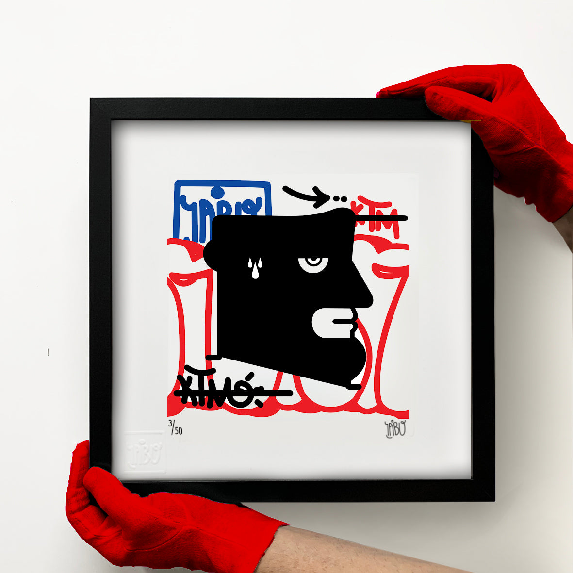 Graffiti is not street art (IABO self-portrait) new version