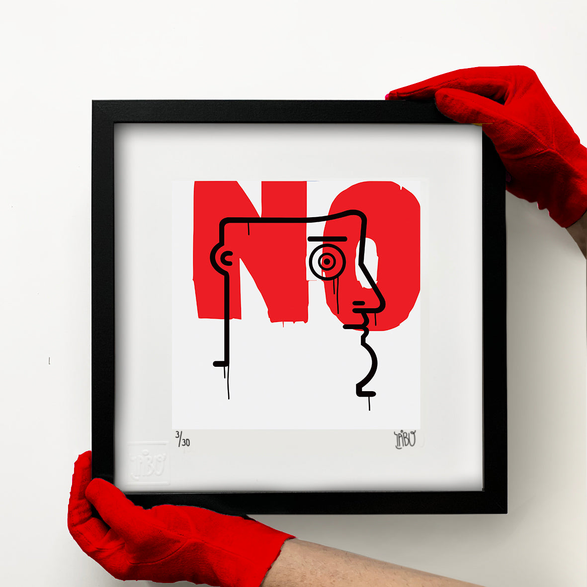 NO (M. Schifano tribute) AP Edition of 10 pieces
