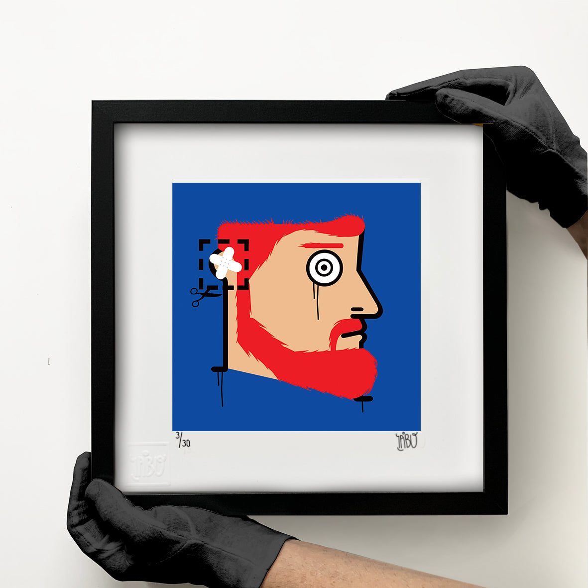 Cut here (Vincent Van Gogh) AP Edition of 10 pieces