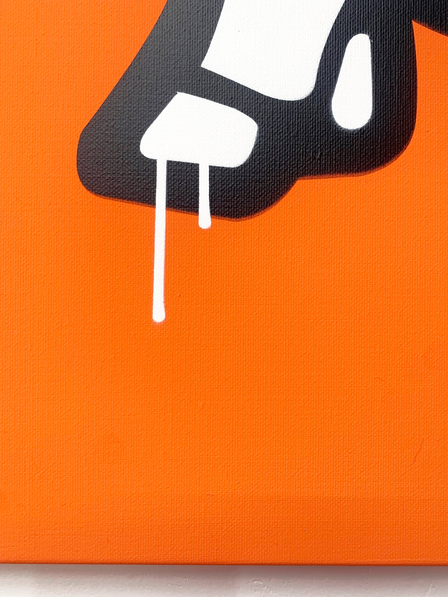 Porca Mis€ria - orange version 60x80 cm