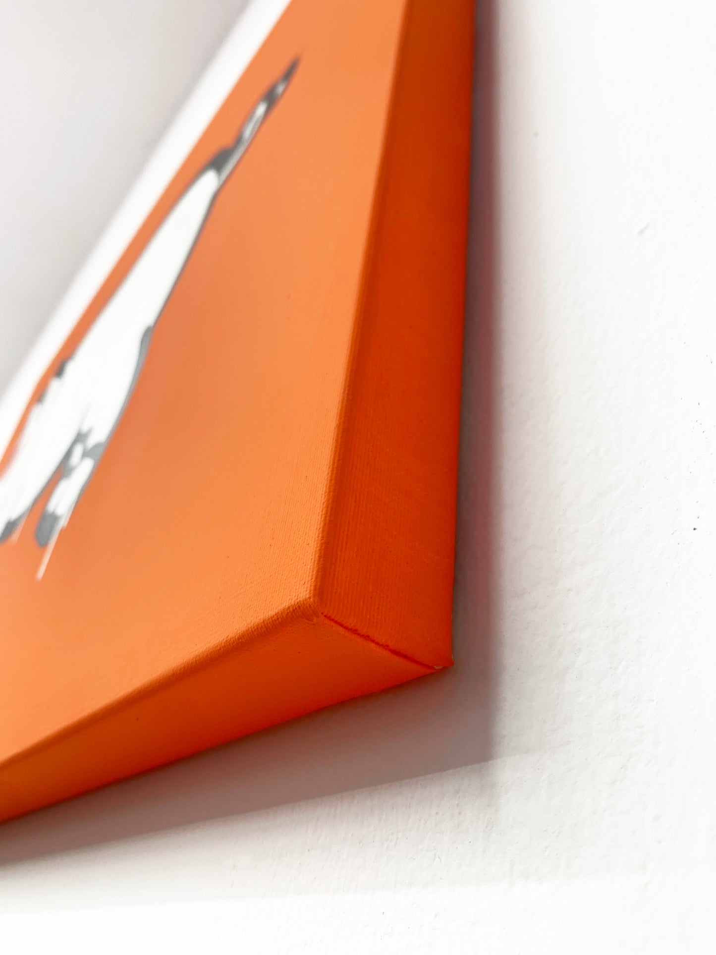 Porca Mis€ria - orange version 60x80 cm