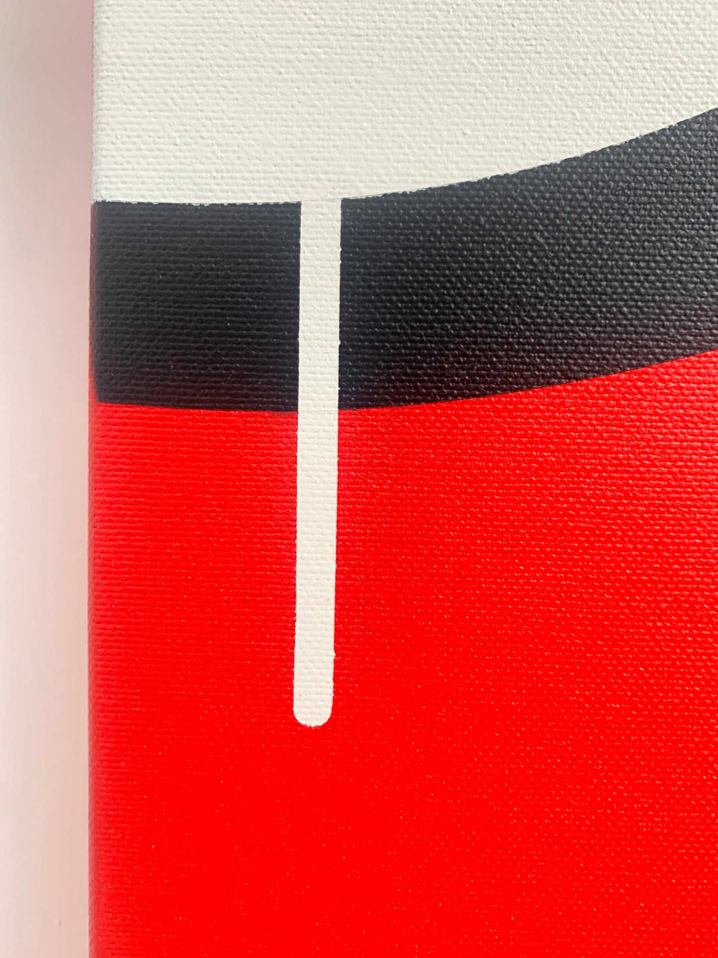 Porca Mis€ria (two pigs) - red version 70x100 cm