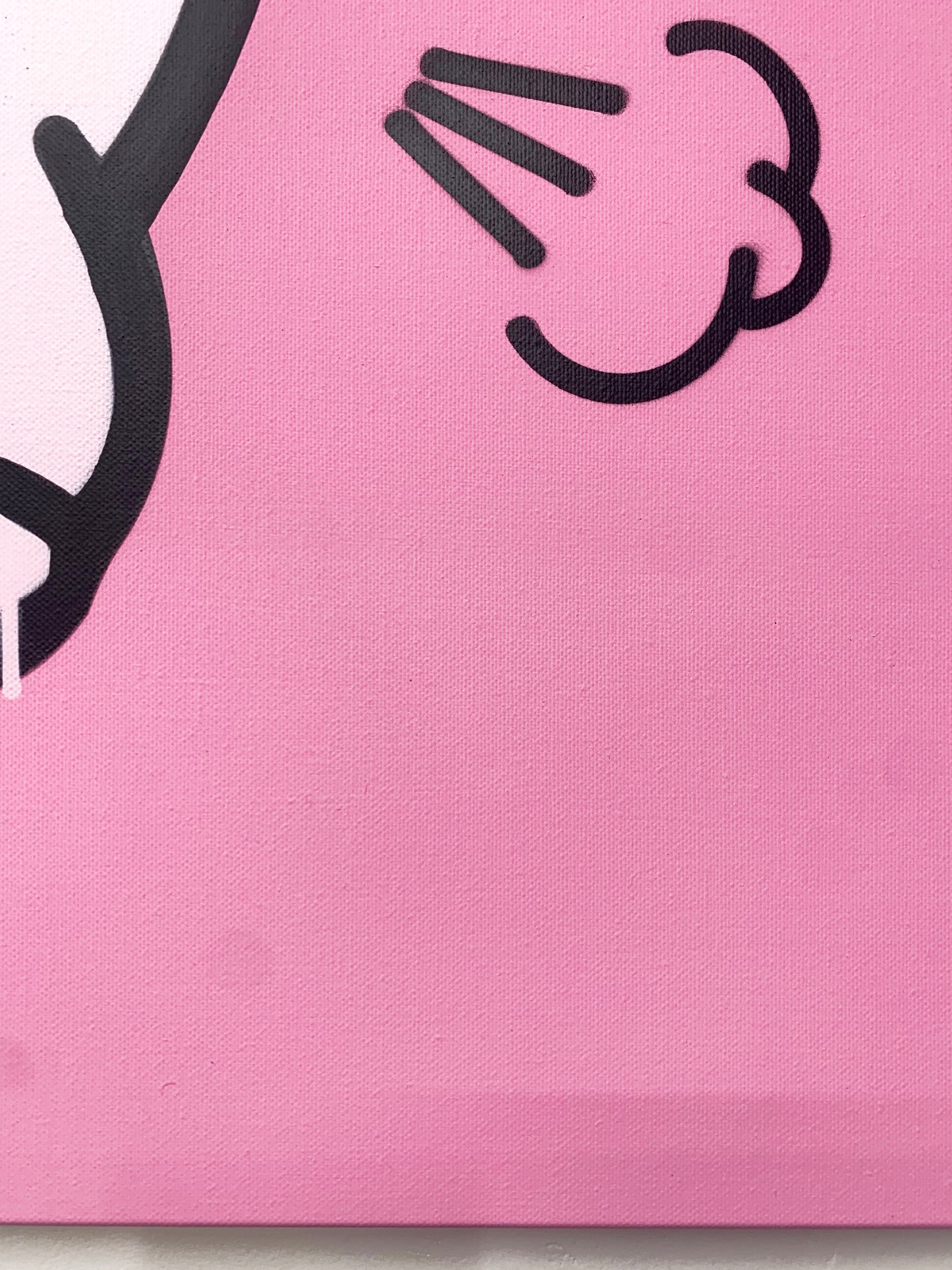 Porca Mis€ria - pink version 60x80 cm