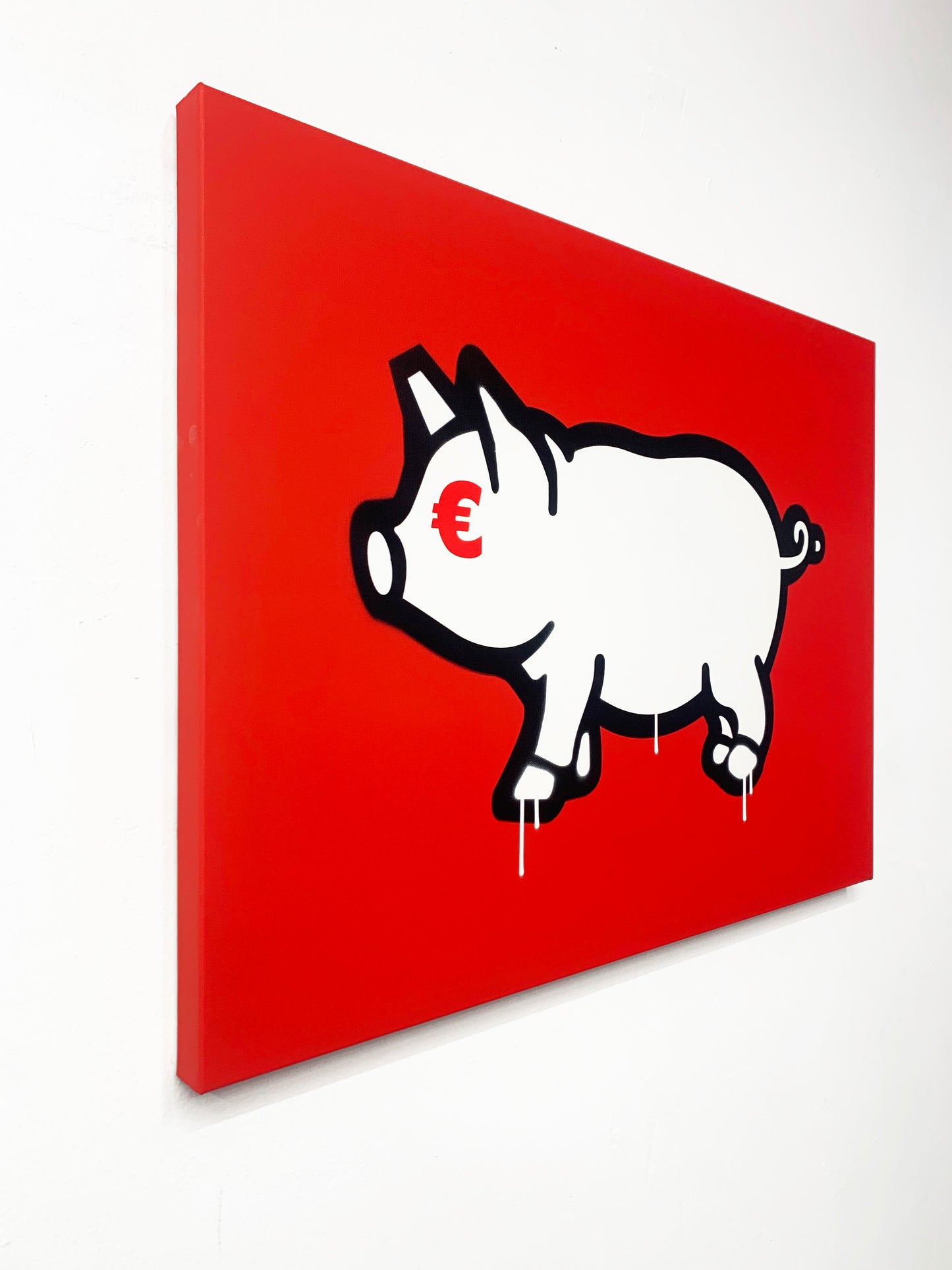 Porca Mis€ria - red version 60x80 cm