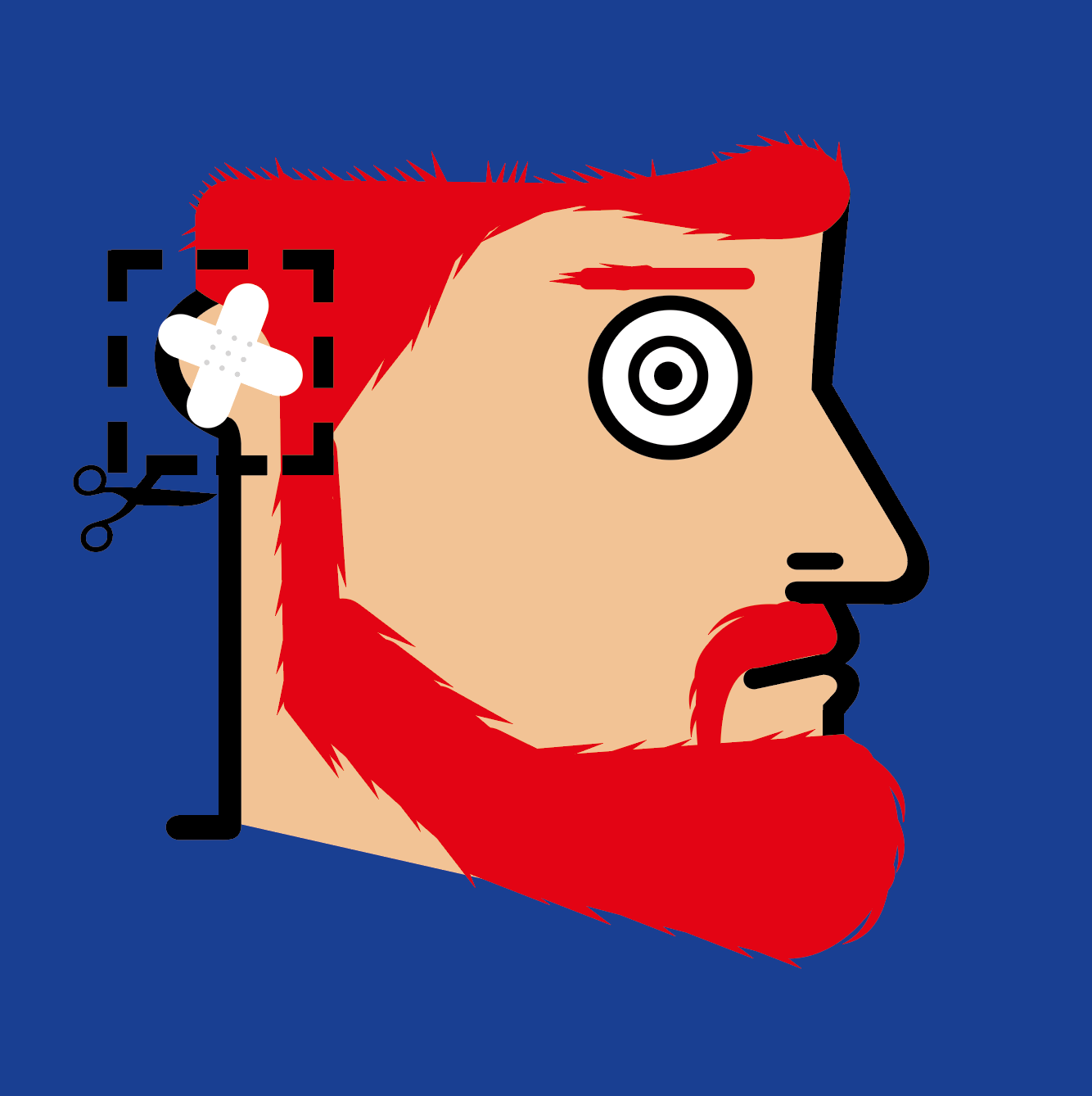 Cut here (Vincent Van Gogh - Portrait)