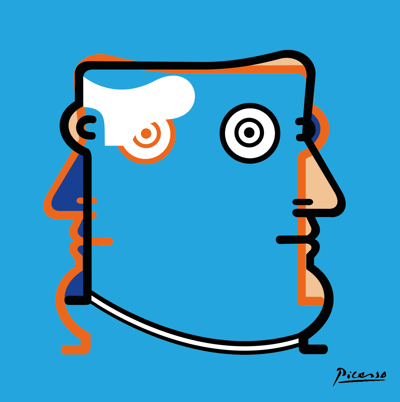 Iablo Picasso (Pablo Picasso - Portrait)
