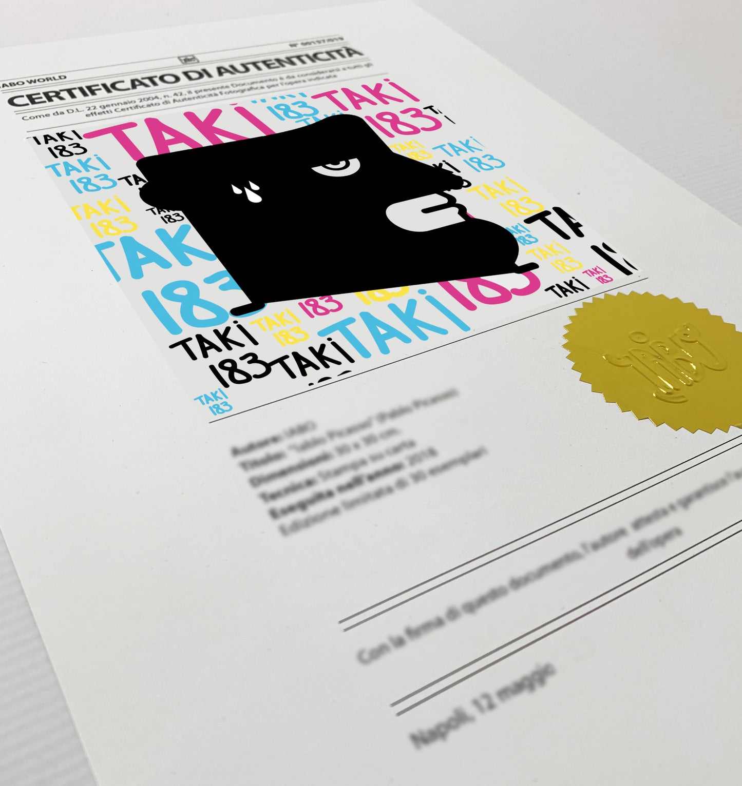 Taki 183 (TagStyle CMYK pattern IABO leitmotif)