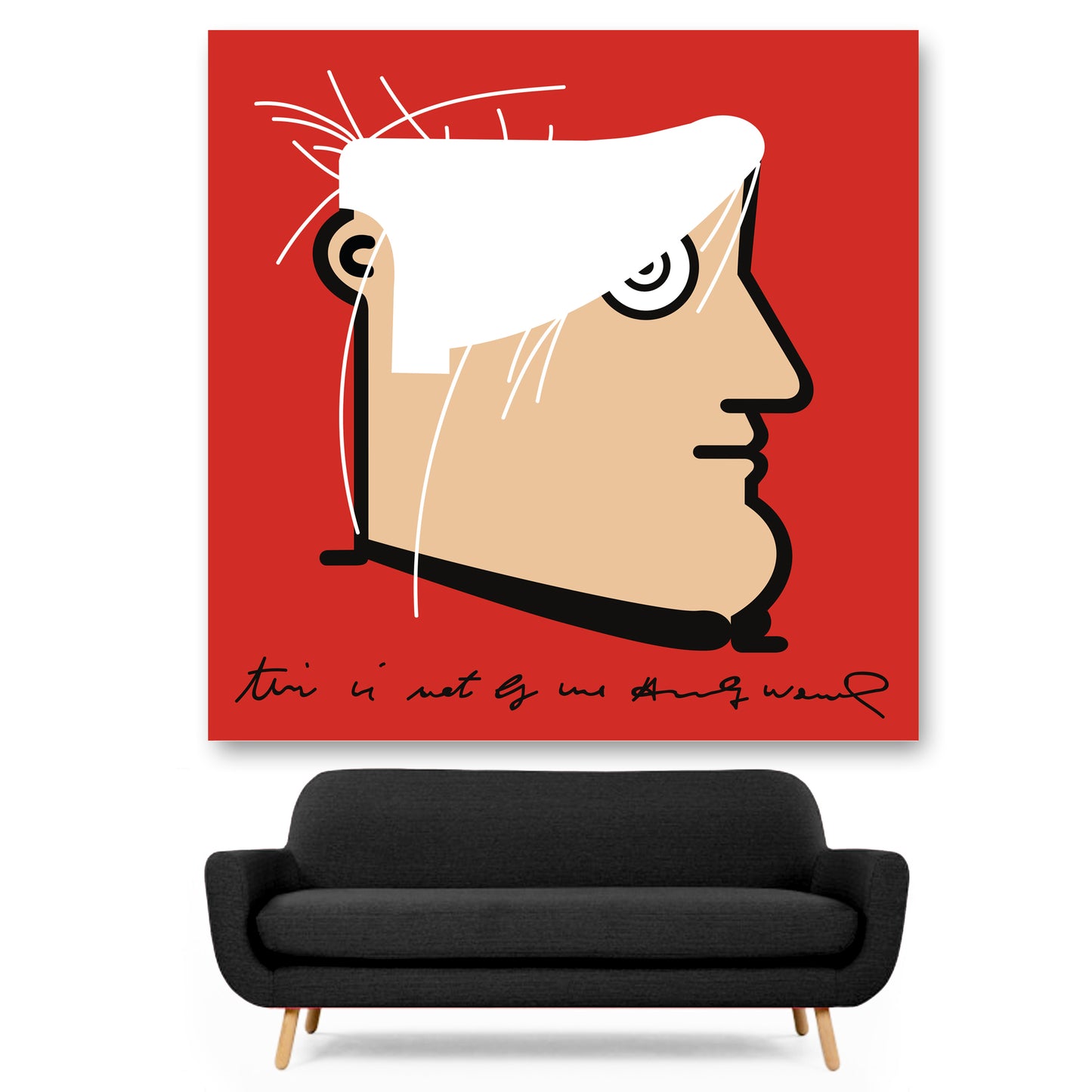 This is not by me (Andy Warhol - Portrait)