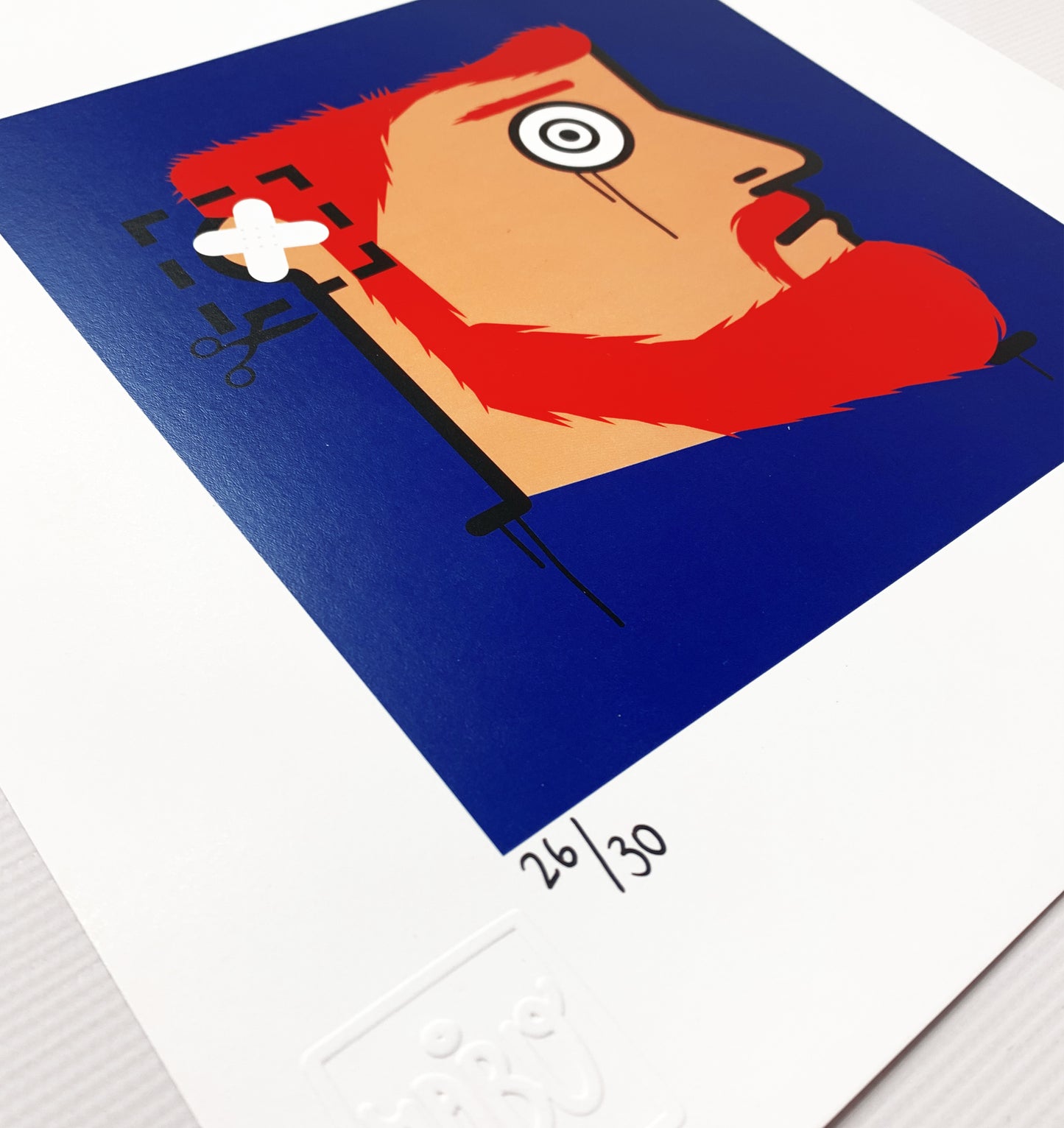 Cut here (Vincent Van Gogh) AP Edition of 10 pieces