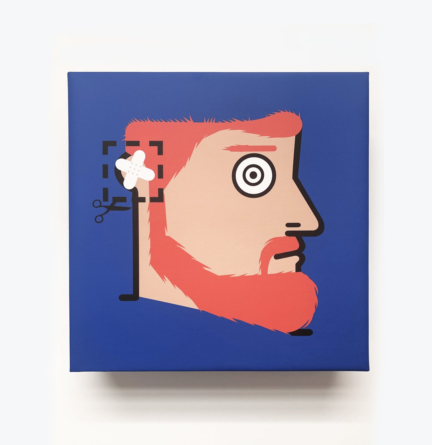 Cut here (Vincent Van Gogh - Portrait)