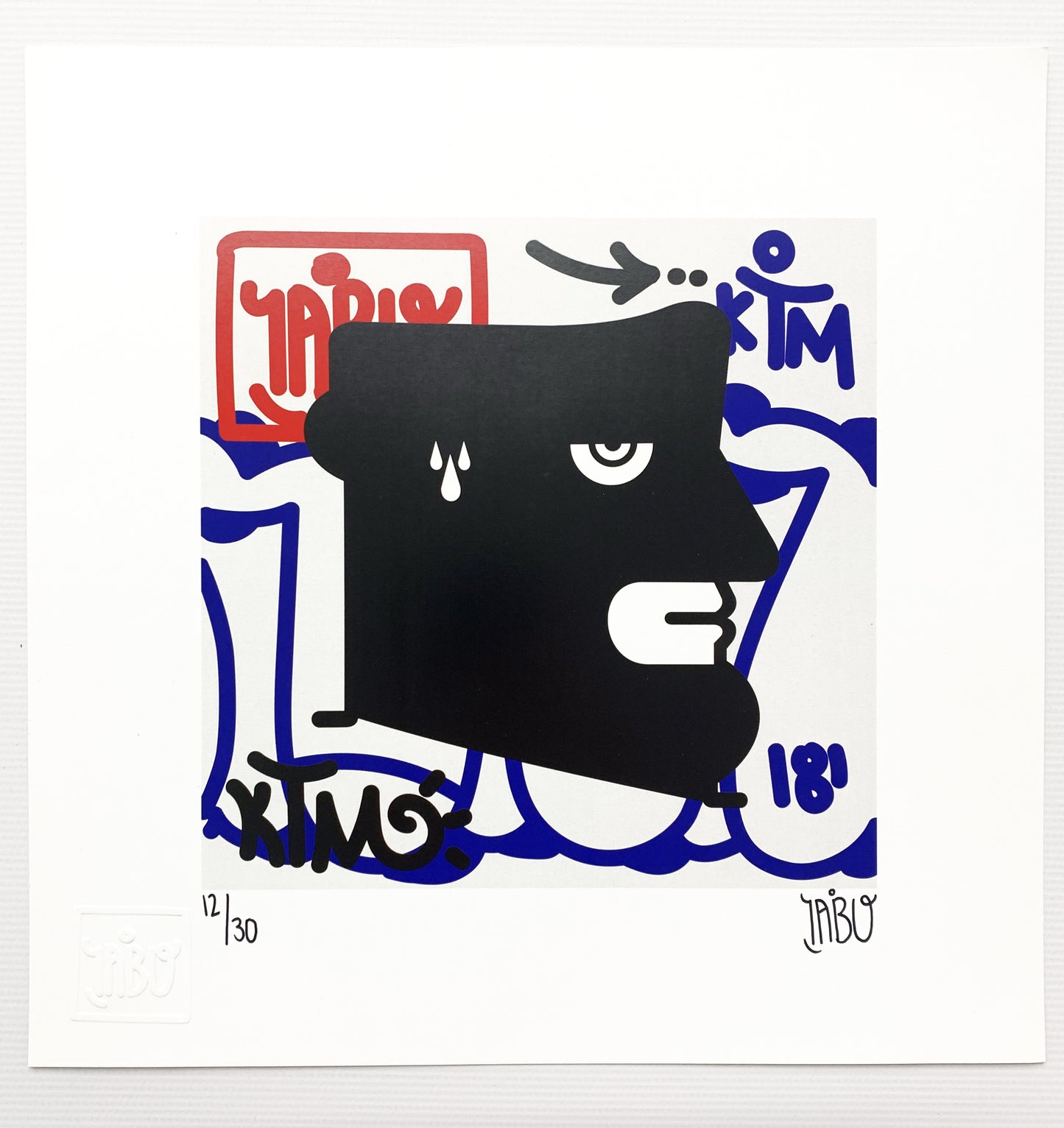 Graffiti is not a street art (IABO Self-portrait )EDITION SOLD OUT