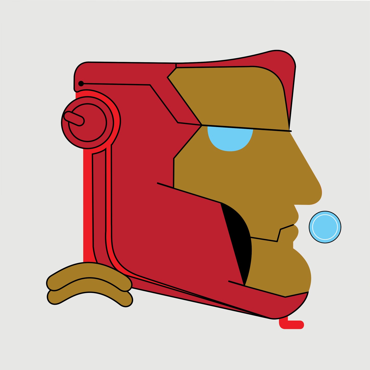 "We Are All Superheroes series" - Iron Man