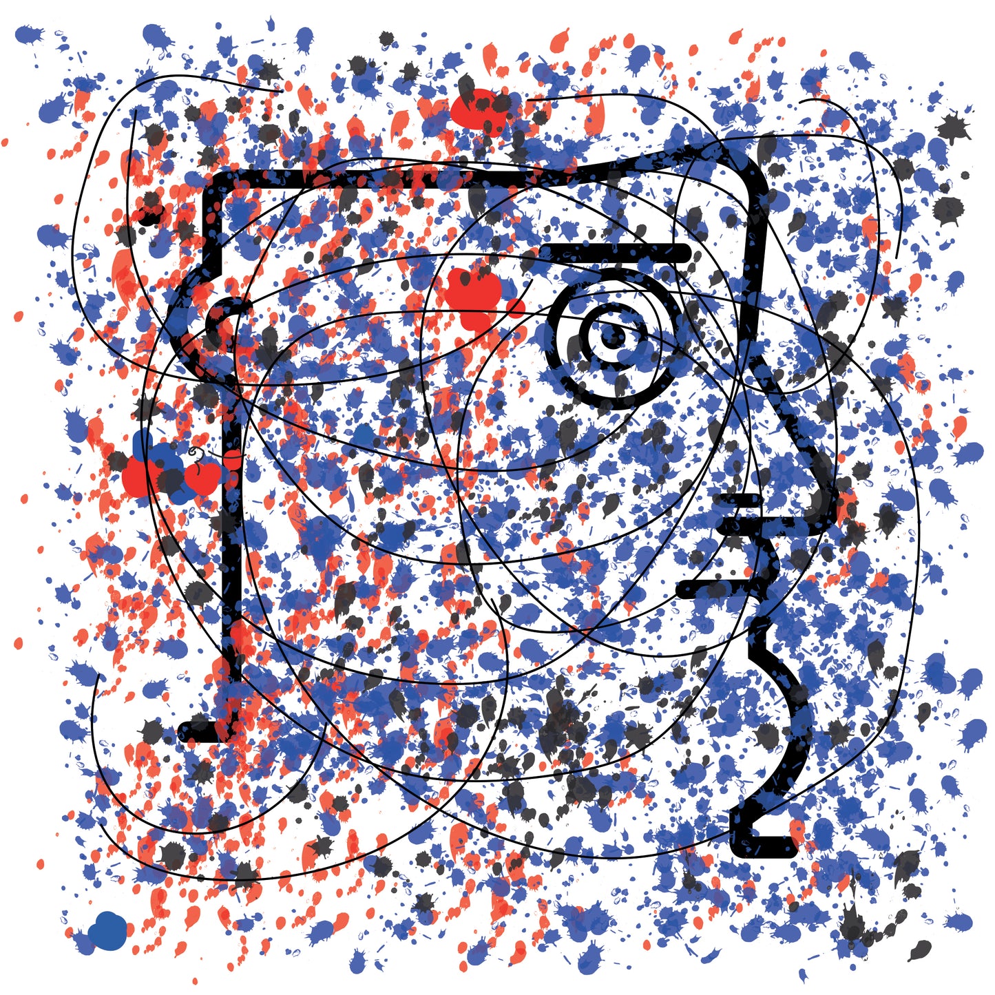 Dripping (Jackson Pollock-Portrait)