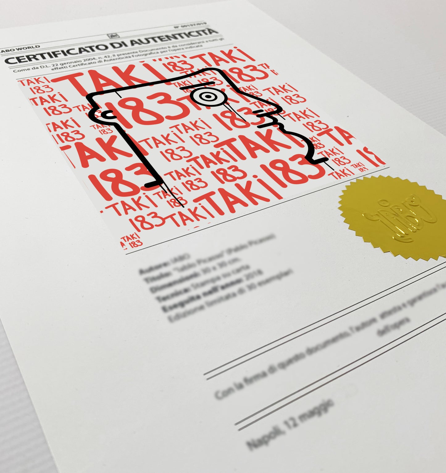 Taki 183 (TagStyle pattern IABO classic leitmotiv)