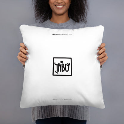 "I want to be an artist" (Hirst, Basquiat, Blek Le Rat, Van Gogh, Banksy, Warhol, Haring - portraits) - Soft Pillow