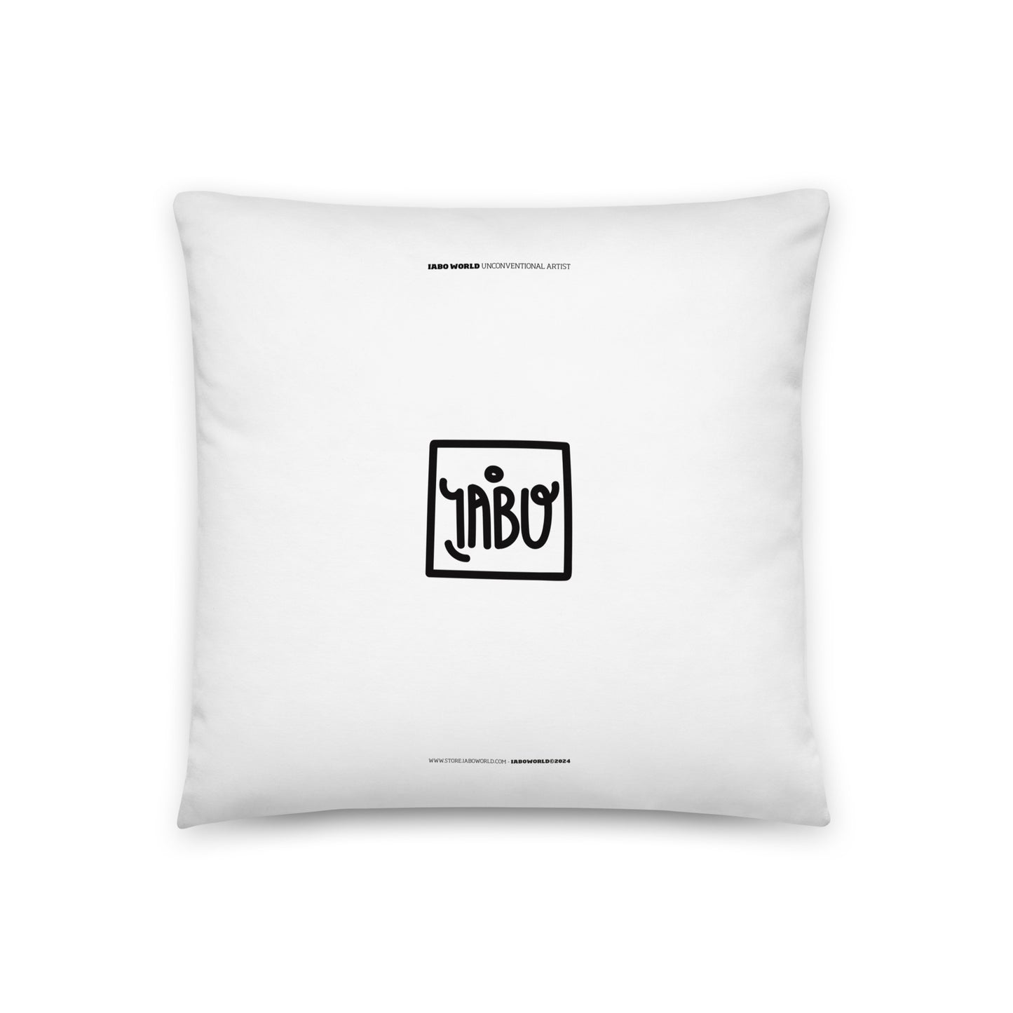 "I want to be an artist" (Hirst, Basquiat, Blek Le Rat, Van Gogh, Banksy, Warhol, Haring - portraits) - Soft Pillow