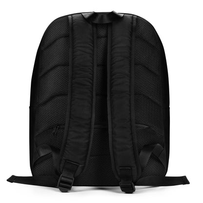 "Bite into an Apple" (Snow-White portrait) Black version Zaino backpack