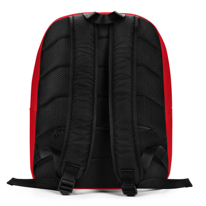 "Bite into an Apple" (Snow-White portrait) red version Zaino backpack