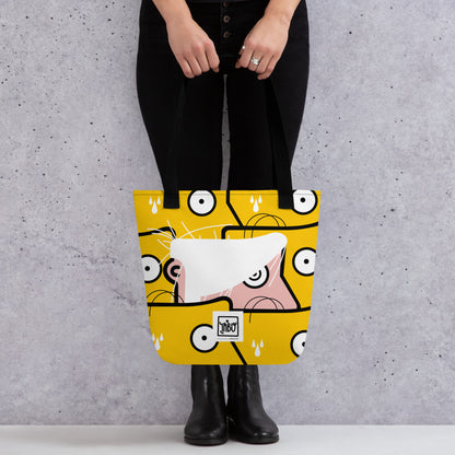 "Brillo" (Andy Warhol & Homer Simpson) - Tote bag