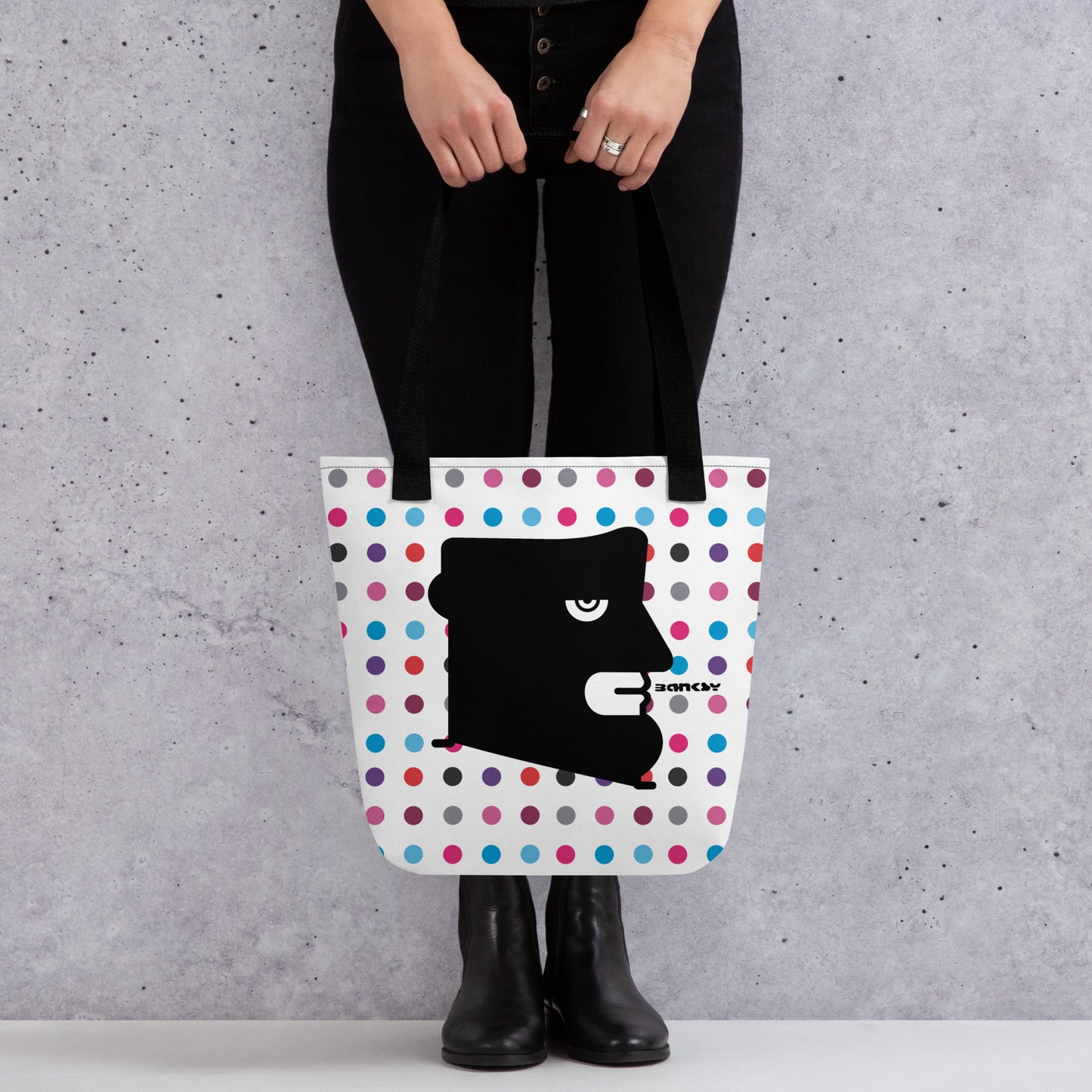 "Im Banksy" (D. Hirst) - Tote bag