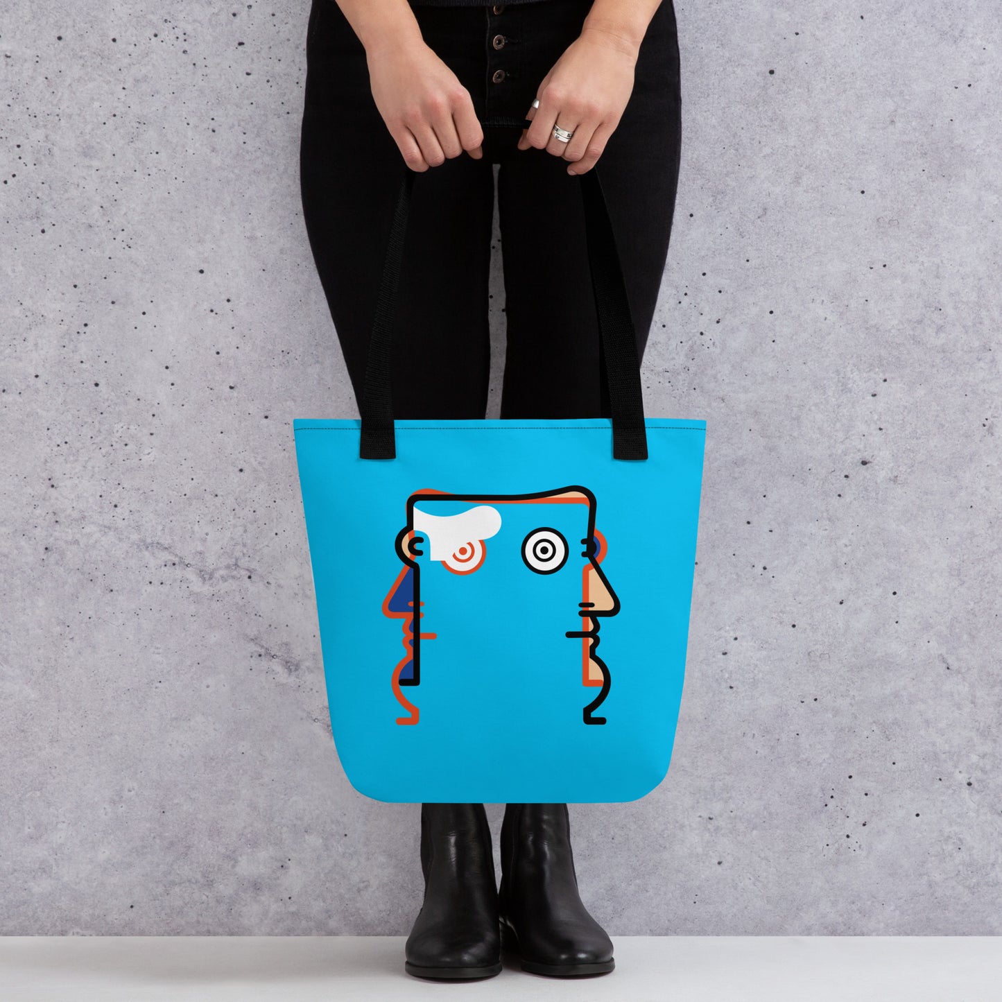 "Iablo Picasso" (Pablo Picasso - portrait) - Tote bag