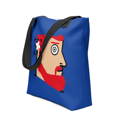 "Cut here" (Vincent Van Gogh - Portrait) - Tote bag