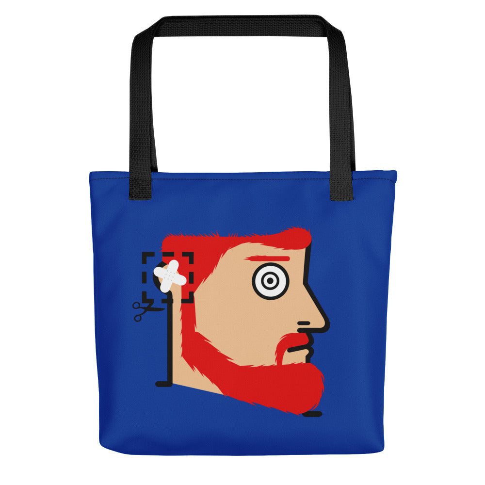 "Cut here" (Vincent Van Gogh - Portrait) - Tote bag