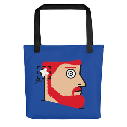 "Cut here" (Vincent Van Gogh - Portrait) - Tote bag