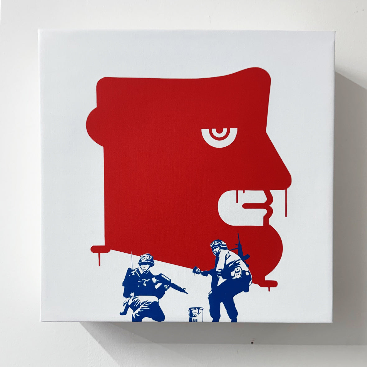 This is not by me (Banksy - Portrait)