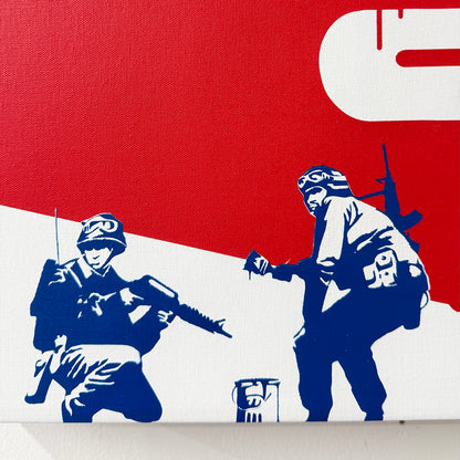 This is not by me (Banksy - Portrait)