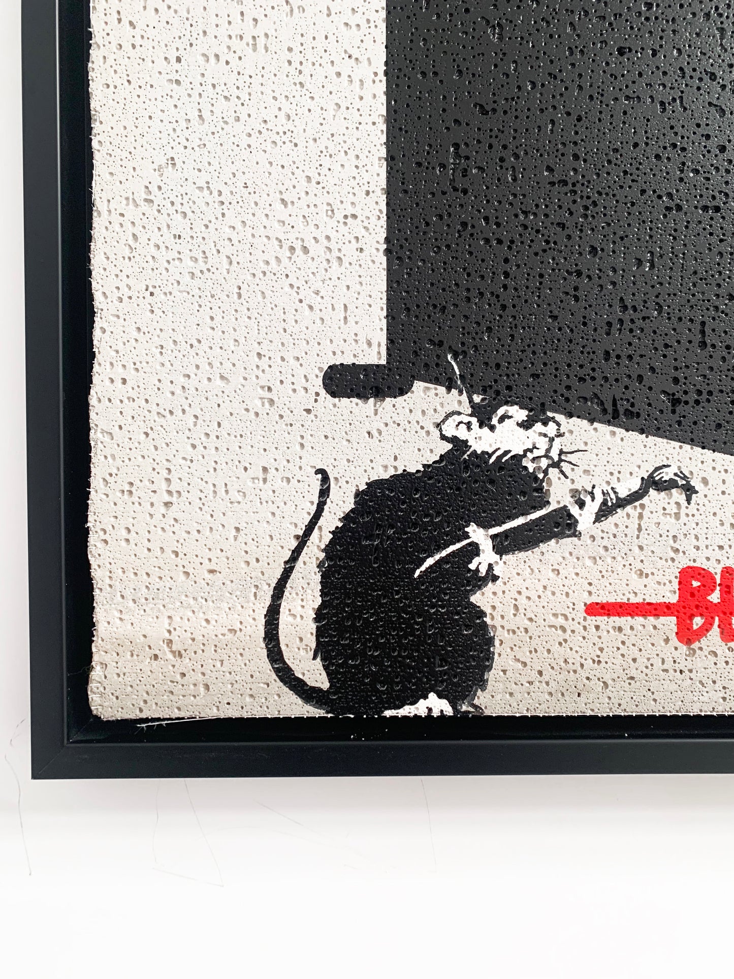 Street war (Banksy VS Blek Le Rat - Portrait)