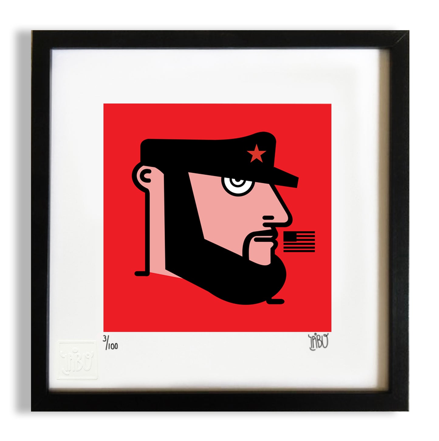 Fidel (portrait of Fidel Castro) new version