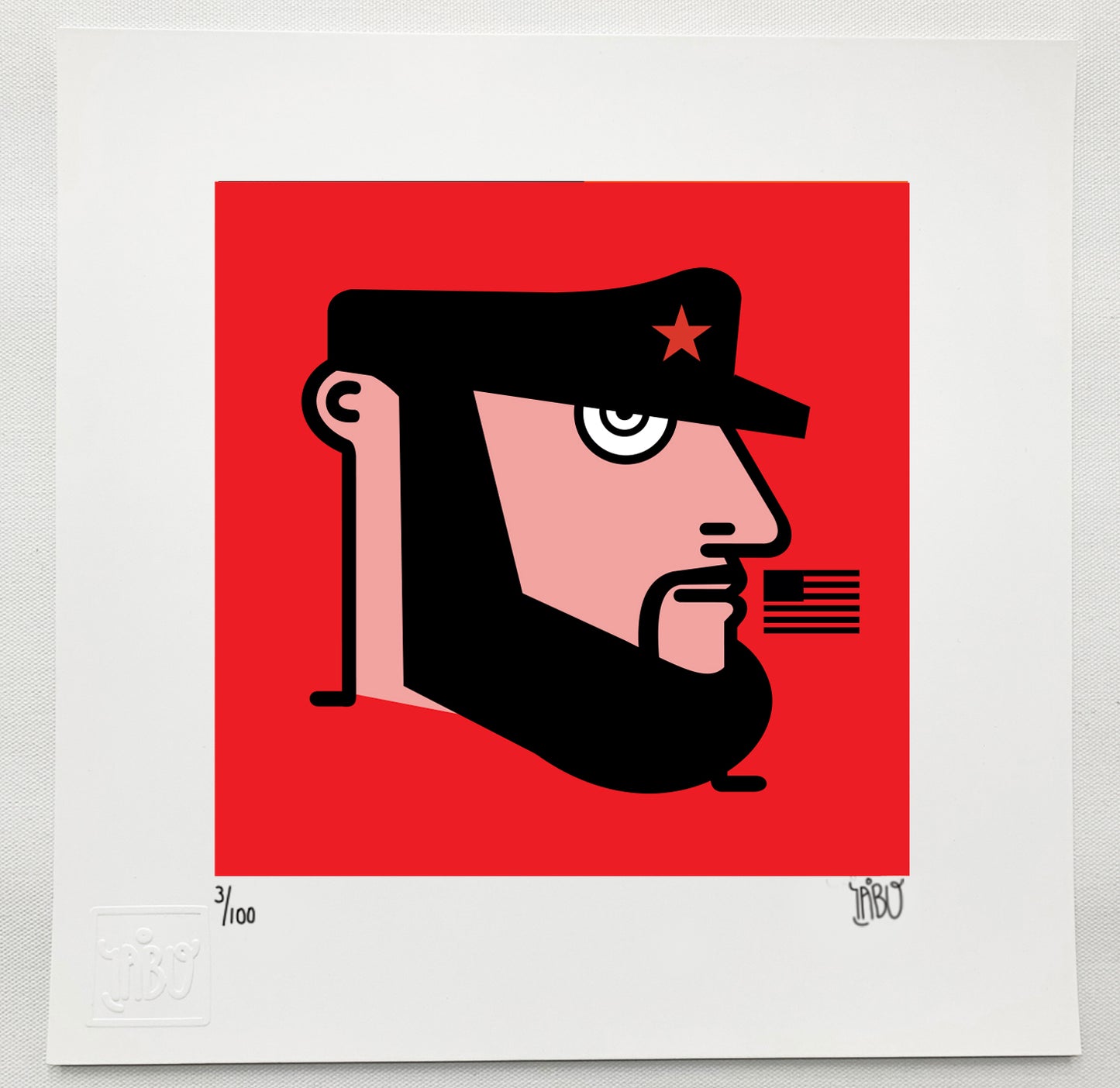 Fidel (portrait of Fidel Castro) new version