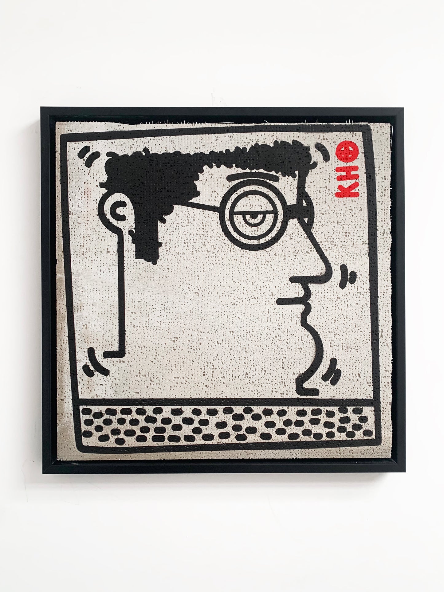 Untitled (K. Haring- Portrait) classic version