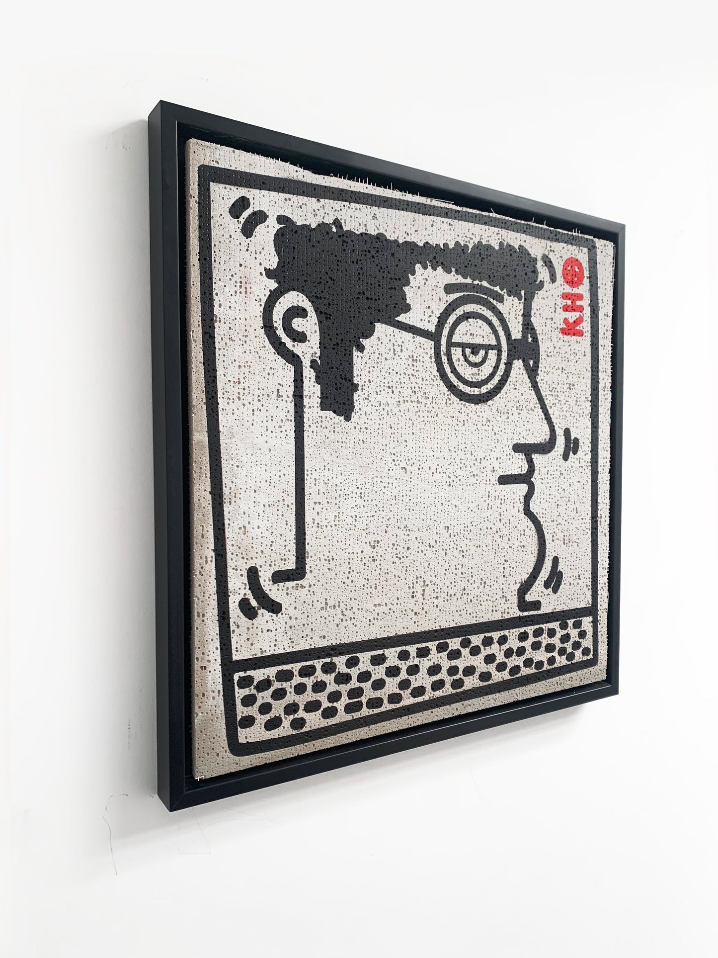 Untitled (K. Haring- Portrait) classic version