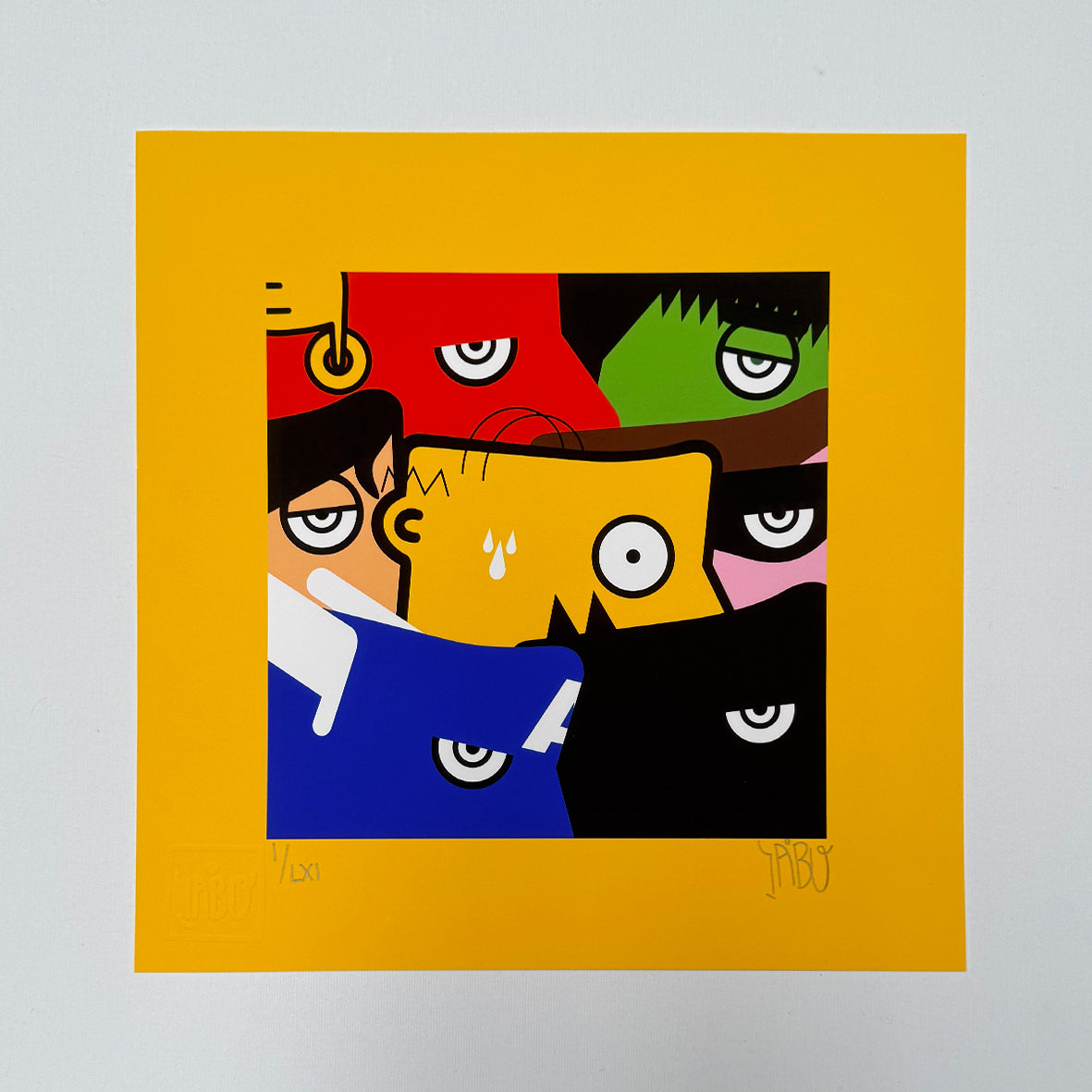 Siamo tutti Supereroi - Numerazione romana - Numbered in Roman numerals (I/LXI to LXI/LXI)