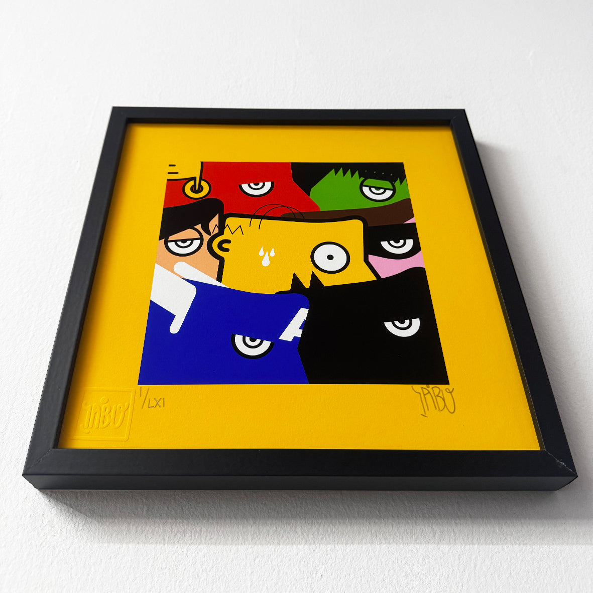 Siamo tutti Supereroi - Numerazione romana - Numbered in Roman numerals (I/LXI to LXI/LXI)