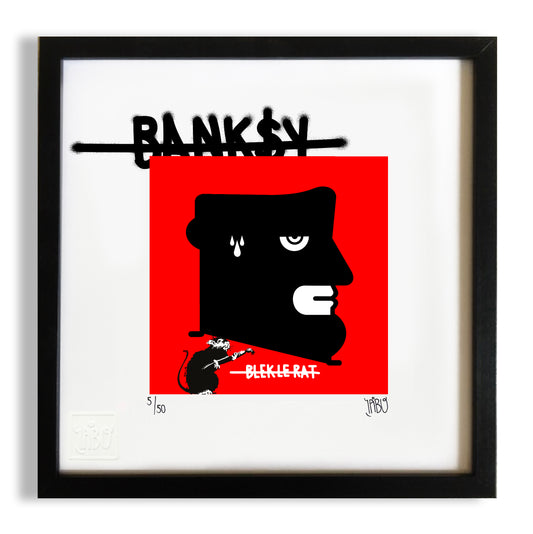 NEW! "Street War" (Banksy VS Blek Le Rat)