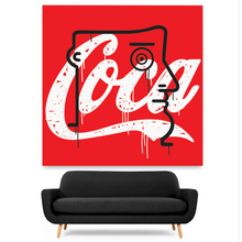 Load image into Gallery viewer, &quot;Coca&quot; (Tribute to M. Schifano)