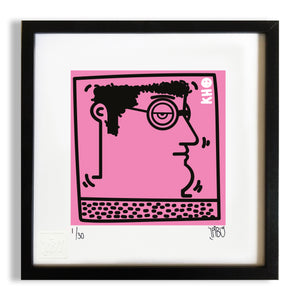 IABO-Untitled K. Haring tribute (Pink)