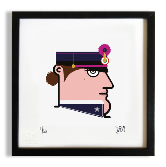 "Fissi!!!" -Allieva con Kepì (Scuola Militare Nunziatella)