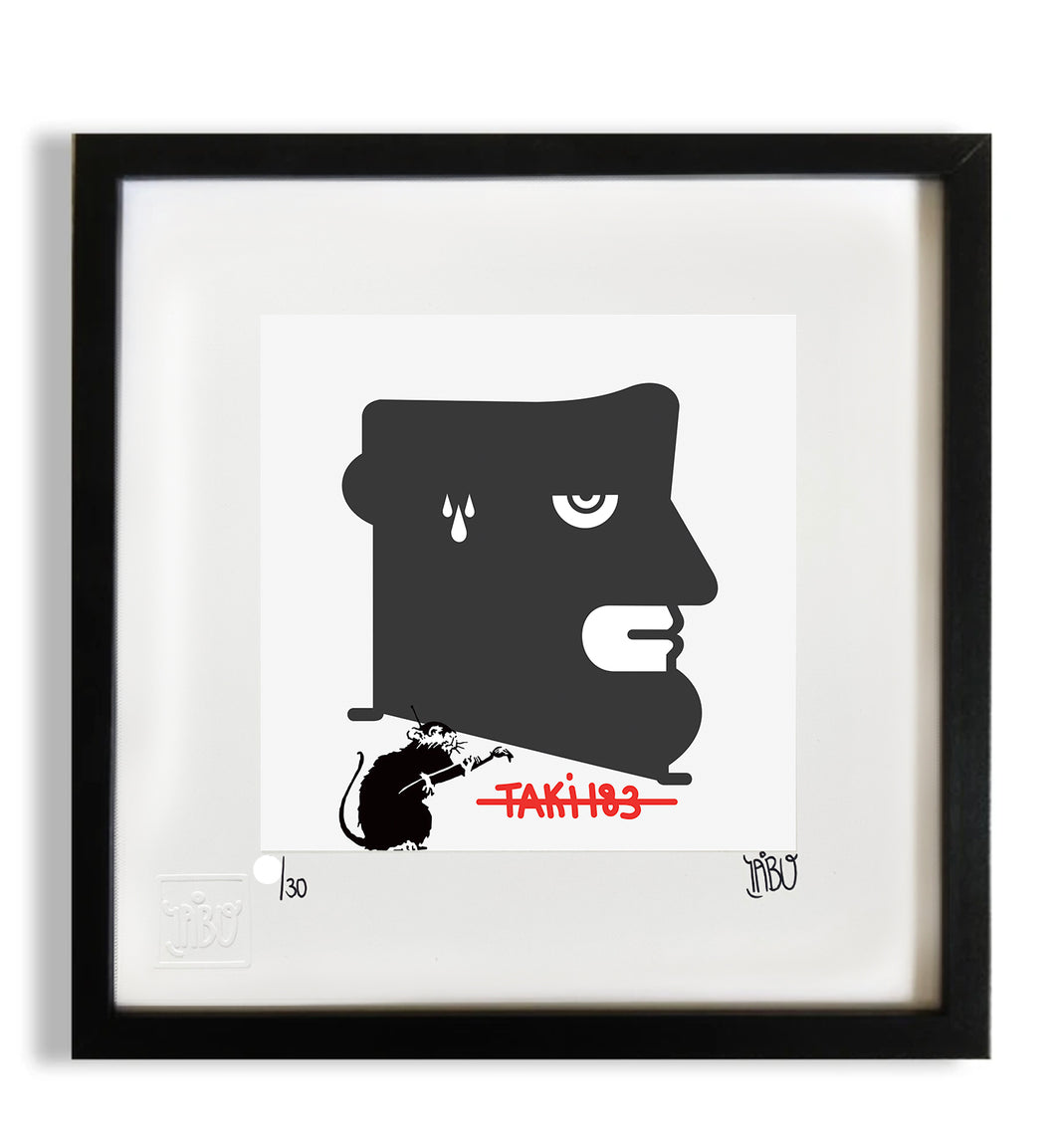 Street War Taki 183 VS. Banksy